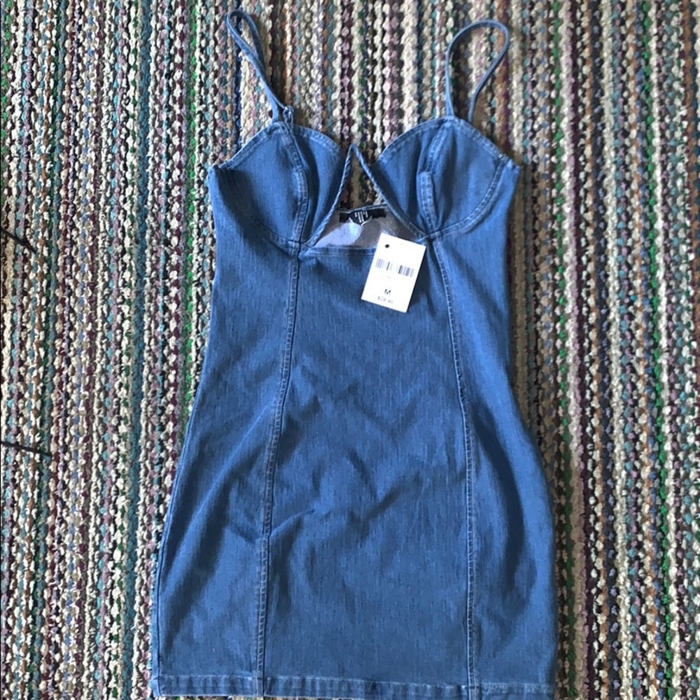 Denim dress